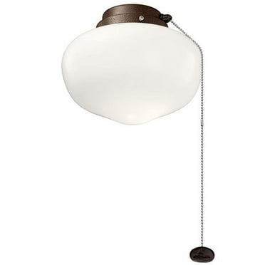 Kichler Lighting - LED Fan Light Kit - Fan Light Kits - 9W 1 LED Schoolhouse