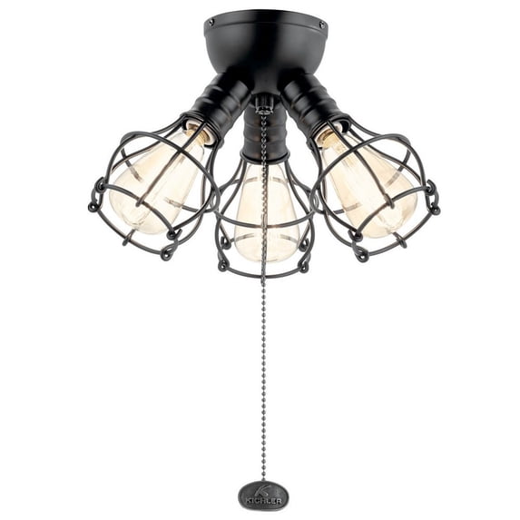 Kichler Lighting - LED Fan Light Kit - Fan Light Kits - Industrial - 4W 3 LED