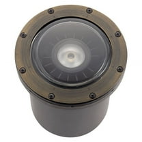 Vlo 17W 1 Led 15 Degree In-Ground Accent Light 8 Inches Tall By 7 Inches Wide-Centennial Brass Finish-2700 Color Temperature Kichler Lighting