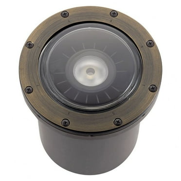 Vlo 17W 1 Led 15 Degree In-Ground Accent Light 8 Inches Tall By 7 Inches Wide-Centennial Brass Finish-2700 Color Temperature Kichler Lighting