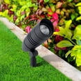 thumbnail image 1 of Kichler C-Series 5 1/4" High Black LED Outdoor Spot Light, 1 of 8
