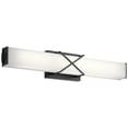 thumbnail image 1 of 45657MBKLED-Kichler Lighting-Trinsic - 2 Light Linear Bath Vanity Approved for Damp Locations - with Contemporary inspirations - 22 inches wide-Matte, 1 of 4