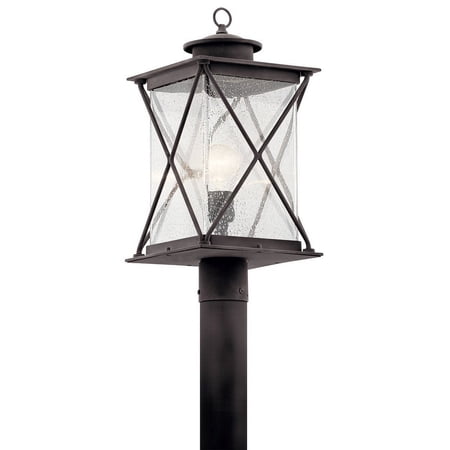 Kichler Lighting - LED Outdoor Post Mount - Outdoor Post Lantern - Rustic