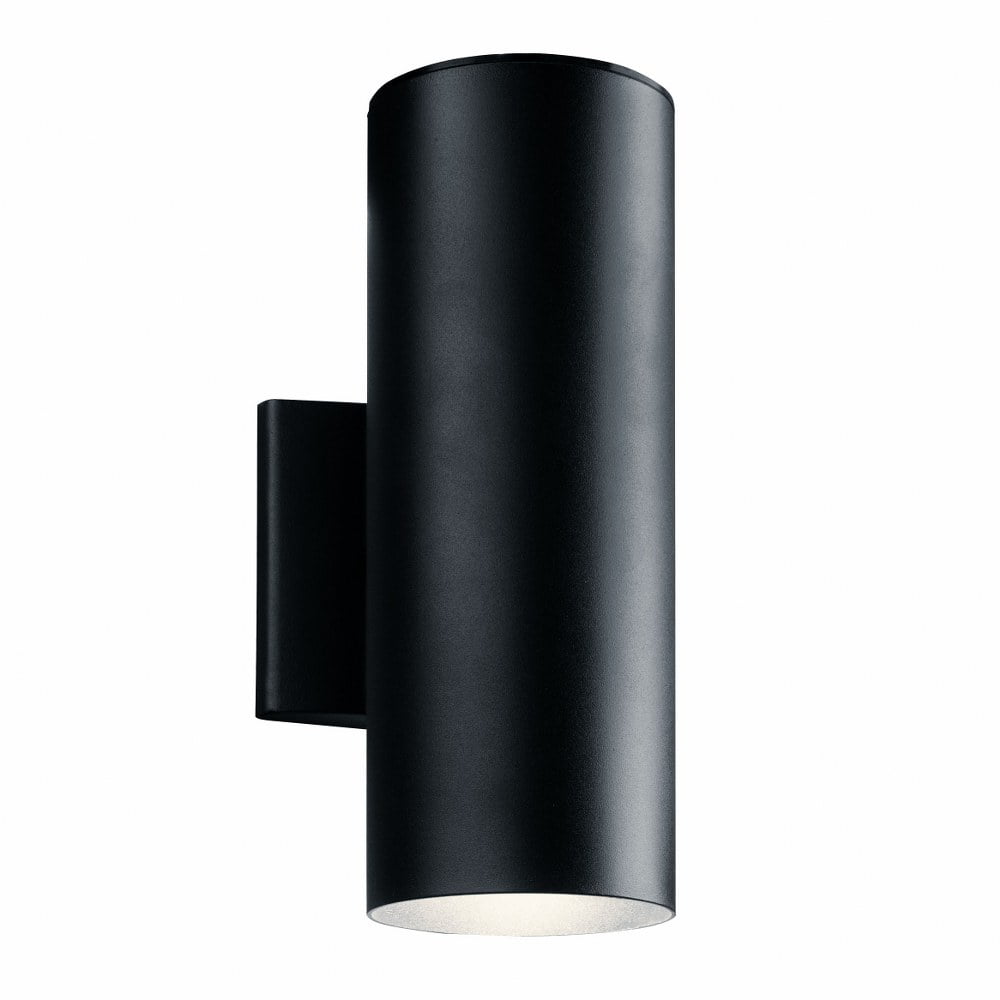 Black Modern Dimmable LED Outdoor Wall Light