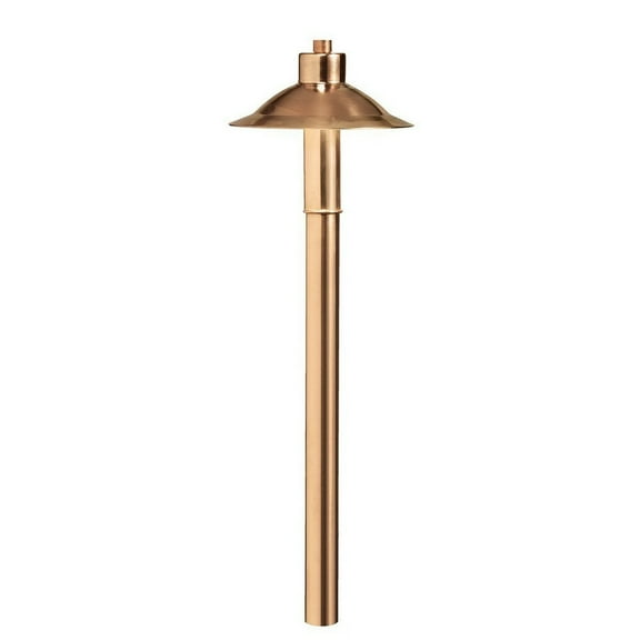 Landscape 21" 3000K LED Copper Hat Path in Copper
