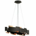 thumbnail image 1 of 42993OZLED-Kichler Lighting-Moderne - 100W 2 LED Oval Pendant - with Contemporary inspirations - 6.25 inches tall by 16.25 inches wide-Olde Bronze, 1 of 9
