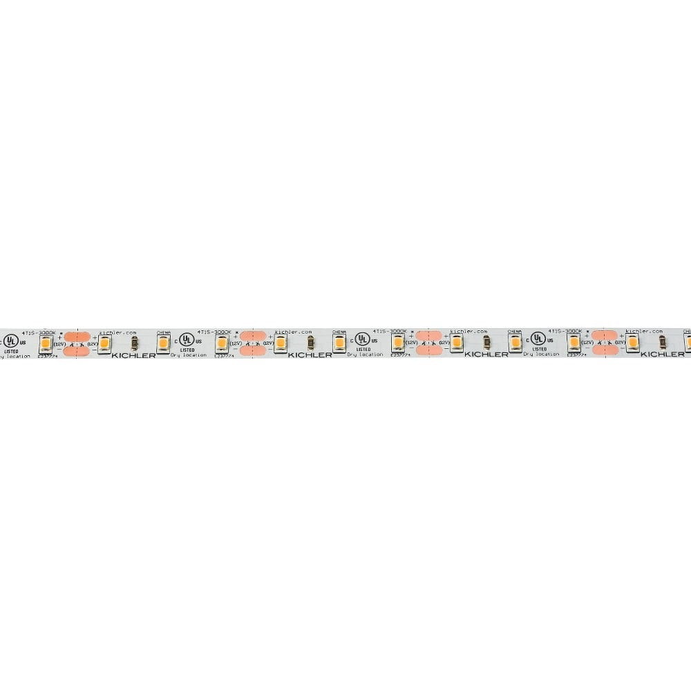4Tl Series 12V 3000K Led Standard Tape Light With Utilitarian Inspirations-192 Inches Length Kichler Lighting 4T116s30wh