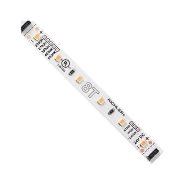 Kichler 8T Tape Light Connector - White LED Tape To Tape Connector 8T1TTR1WH