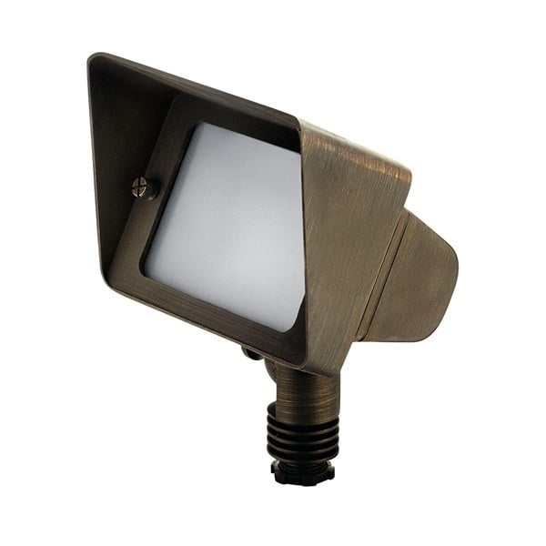 Antique Brass Dimmable LED Wall Wash Light