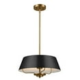 thumbnail image 1 of 52542BK Kichler Lighting Luella - 3 Light Pendant In Traditional Style-8.25 Inches Tall and 16 Inches Wide-Black Finish, 1 of 18