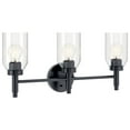 thumbnail image 1 of 55185BK Kichler Lighting Madden - 3 Light Bath Vanity-10.5 Inches Tall and 24 Inches Wide-Black Finish, 1 of 6