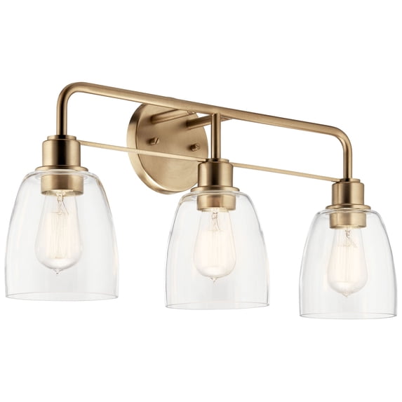 Kichler Lighting - Meller - 3 Light Bath Vanity In Vintage Industrial