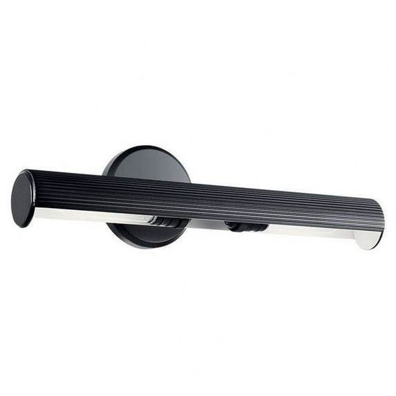 52650BK Kichler Lighting Midi - 26W 2 LED Picture Light In Traditional Style-5 Inches Tall and 18 Inches Wide-Black Finish