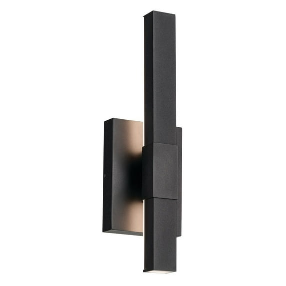Kichler Lighting - Nocar - 20W 1 LED Small Outdoor Wall Mount In Minimalist