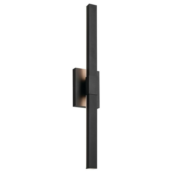 59145BKT Kichler Lighting Nocar - 38W 1 LED Large Outdoor Wall Mount In Minimalist Style-30 Inches Tall and 5 Inches Wide