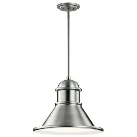 Kichler Lighting - Northland - One Light Outdoor Pendant Brushed Aluminum