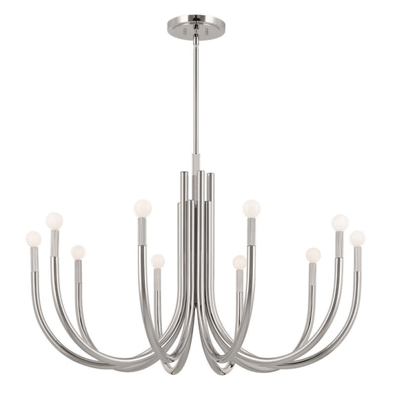 Kichler Lighting - Odensa - 10 Light Chandelier-27.25 Inches Tall and 40.25