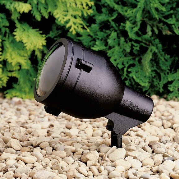 Hid Line Voltage 1 Light Accent Lamp 6.75 Inches Tall By 5 Inches Wide-Textured Black Finish Kichler Lighting 15241Bkt