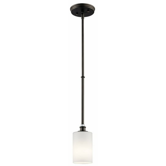 43927OZ Kichler Lighting Joelson - 1 Light Mini Pendant - with Transitional inspirations - 19 inches tall by 4 inches wide-Olde Bronze