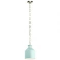 thumbnail image 1 of 44306LBL Kichler Lighting Rustic inspirations - 12 inches tall by 8.5 inches wide-Light Blue Finish    -Traditional Installation, 1 of 7