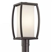 Kichler Lighting - One Light Outdoor Post Mount - Outdoor Post Lantern - Bowen -
