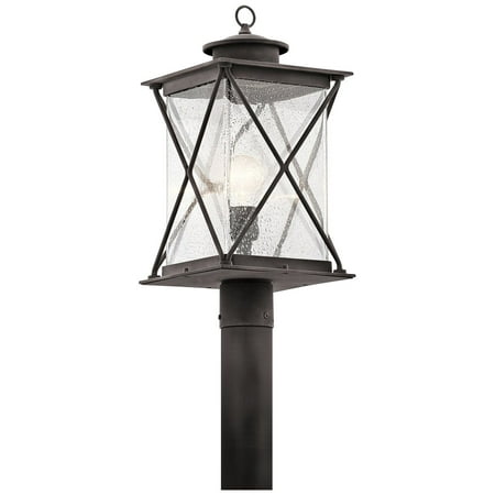 Rustic Inspirations 19.5 Inches Tall By 9.5 Inches Wide-Weathered Zinc Finish-Incandescent Lamping Type Kichler Lighting 49746Wzc