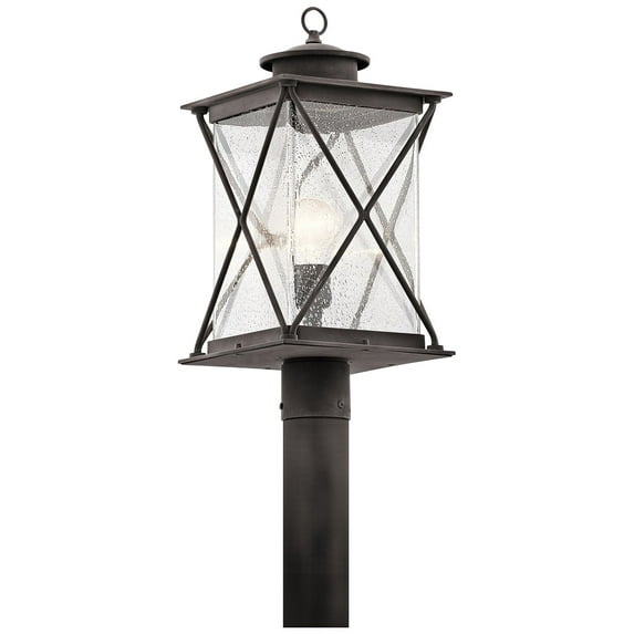 Rustic Inspirations 19.5 Inches Tall By 9.5 Inches Wide-Weathered Zinc Finish-Incandescent Lamping Type Kichler Lighting 49746Wzc