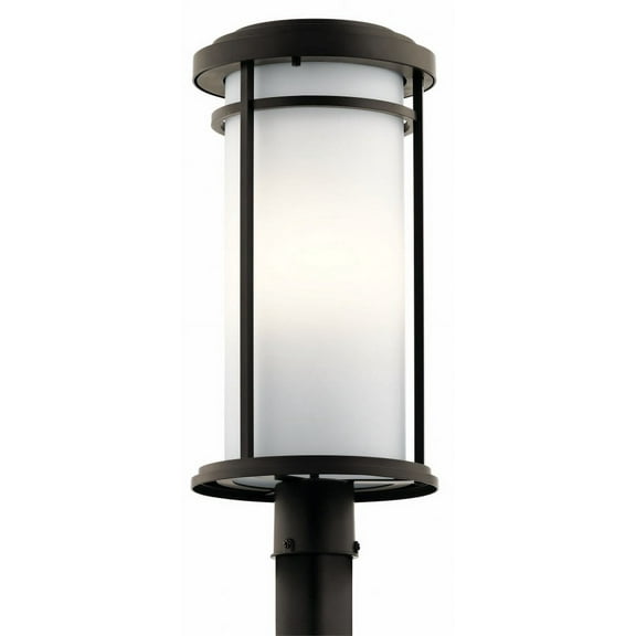 1 Light Outdoor Post Lantern 22 Inches Tall By 10 Inches Wide-Olde Bronze Finish-Incandescent Lamping Type Kichler Lighting 49690Oz