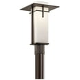 thumbnail image 1 of Kichler Caterham 16.75" High Modern Mission Outdoor Post Light, 1 of 2