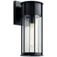 thumbnail image 1 of 59080BKT Kichler Lighting Camillo - 1 Light Outdoor Medium Wall Mount In Transitional Style-14.75 Inches Tall and 6 Inches Wide-Textured/Black Finish, 1 of 8