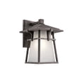 thumbnail image 1 of Kichler Beckett 10 3/4"H Zinc Small Outdoor Wall Light, 1 of 2