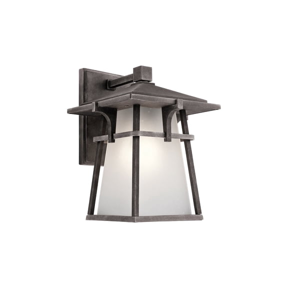 Kichler Beckett 10 3/4"H Zinc Small Outdoor Wall Light