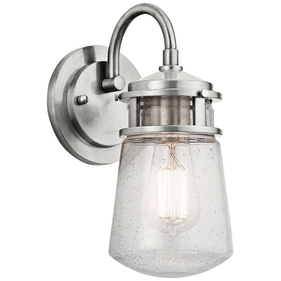 Kichler Lyndon 11 1/4" High Aluminum Outdoor Wall Light
