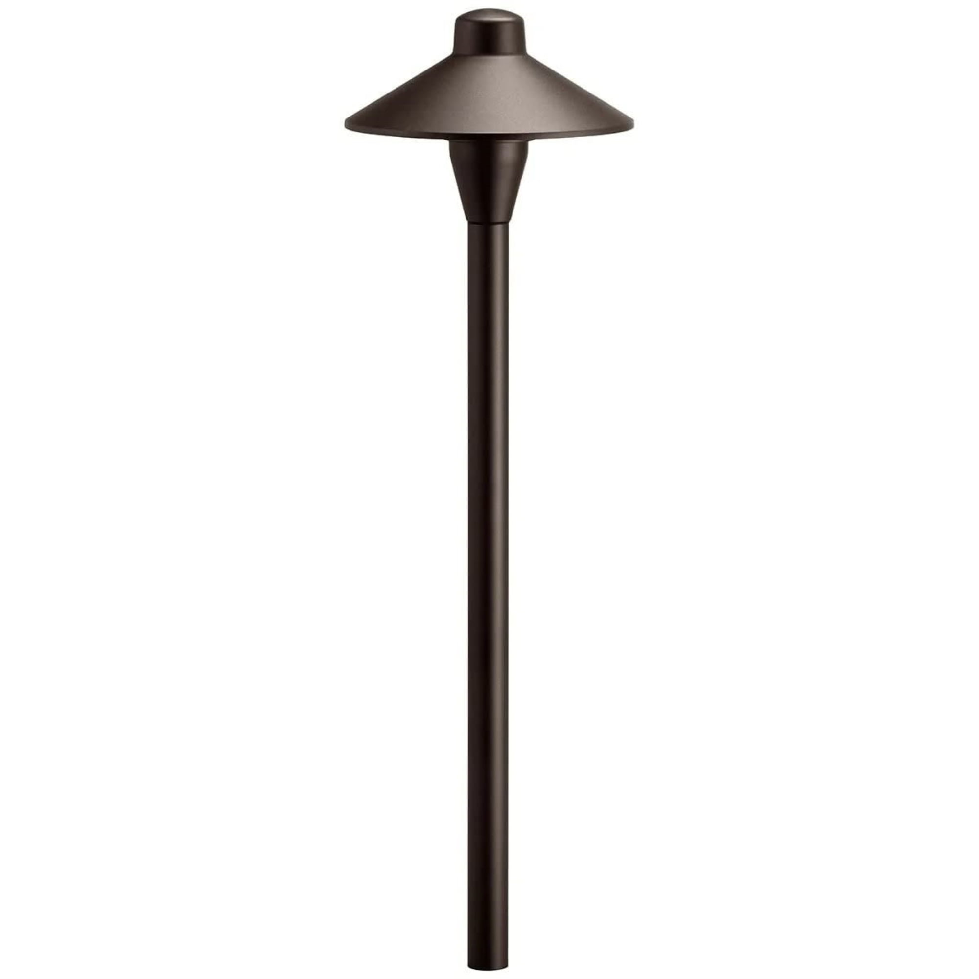 Textured Architectural Bronze 21" Pathway Light with Xenon Bulb