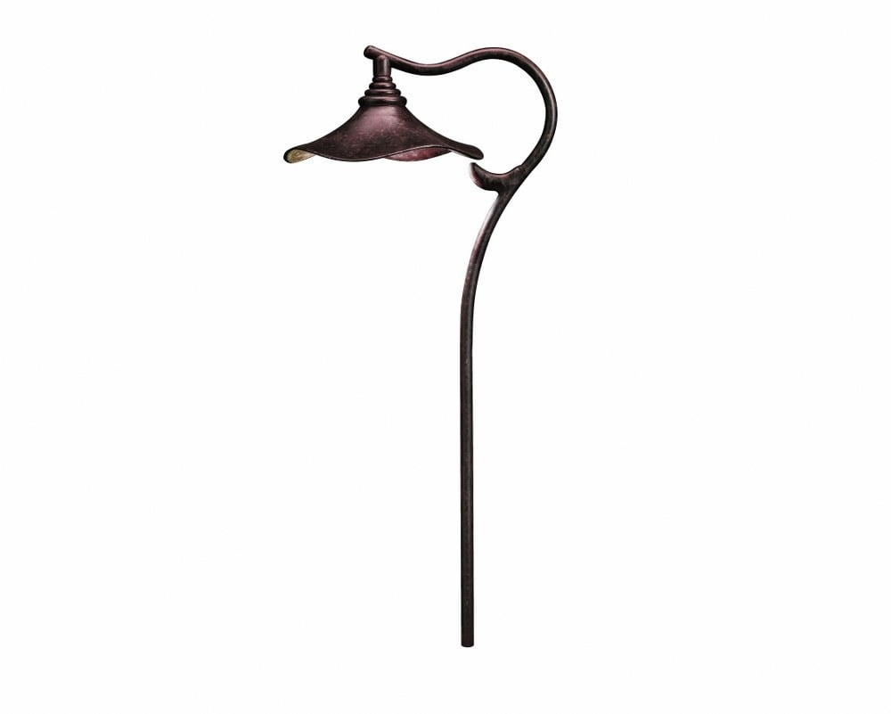 Distressed Bronze 26" Aluminum Pathway Light with Xenon Bulb
