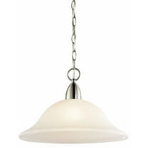 42881NI Kichler Lighting Armida - 1 Light Pendant - With Transitional Inspirations - 10 Inches Tall By 16 Inches Wide -Traditional Installation