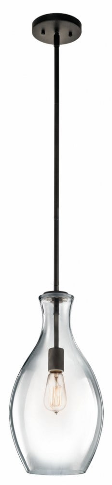 Kichler Lighting - Pendant - Everly - 1 light Pendant - with ...