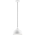 thumbnail image 1 of 52152WH Kichler Lighting Zailey - 1 light Pendant - 9 inches tall by 11.5 inches wide-White Finish    -Traditional Installation, 1 of 6