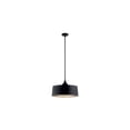 thumbnail image 1 of 52097BK Kichler Lighting Elias - 1 light Convertible Pendant - with Mid-Century/Retro inspirations - 15.25 inches tall by 22 inches wide-Black Finish, 1 of 6