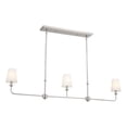 thumbnail image 1 of 52519PN Kichler Lighting Pallas - 3 Light Chandelier In Traditional Style-13.5 Inches Tall and 4.5 Inches Wide-Polished Nickel Finish, 1 of 17
