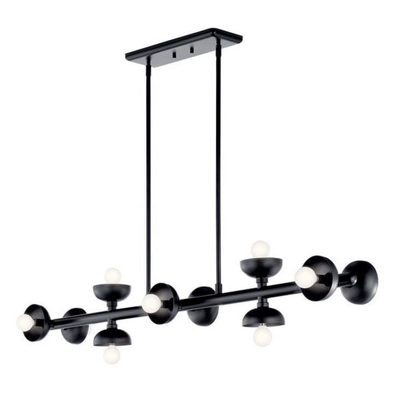 Kichler Lighting - Palta - 10 Light Linear Chandelier In Modern Style-6.5 Inches