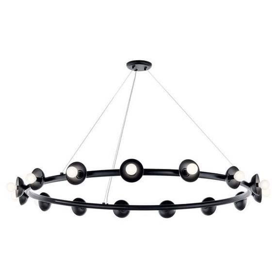 Kichler Lighting - Palta - 15 Light Chandelier In Modern Style-4.25 Inches Tall