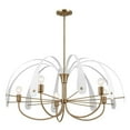 thumbnail image 1 of 52573CPZ Kichler Lighting Petal - 5 Light Chandelier-20.25 Inches Tall and 42.5 Inches Wide, 1 of 7