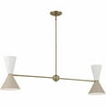 thumbnail image 1 of 52569CPZGRG Kichler Lighting Phix - 4 Light Chandelier-13.5 Inches Tall and 8.75 Inches Wide-Champagne Bronze/Grey/White Finish, 1 of 9