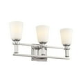thumbnail image 1 of Kichler Lighting - Rosalind - 3 Light Bath Bracket In Traditional Style-11.5, 1 of 2