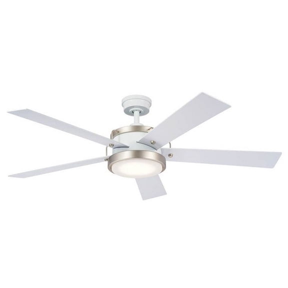 Kichler Lighting - Salvo - 5 Blade Ceiling Fan with Light Kit In Industrial