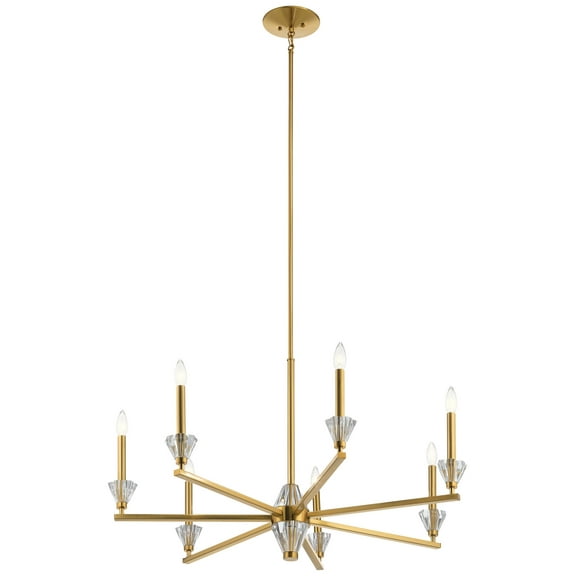 Kichler Lighting - Seven Light Chandelier - Chandelier 1 Tier Large - Calyssa -