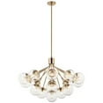 thumbnail image 1 of 52702CPZCLR Kichler Lighting Silvarious - 16 Light Chandelier-26 Inches Tall and 38 Inches Wide-Champagne Bronze Finish-Clear Glass Color, 1 of 9