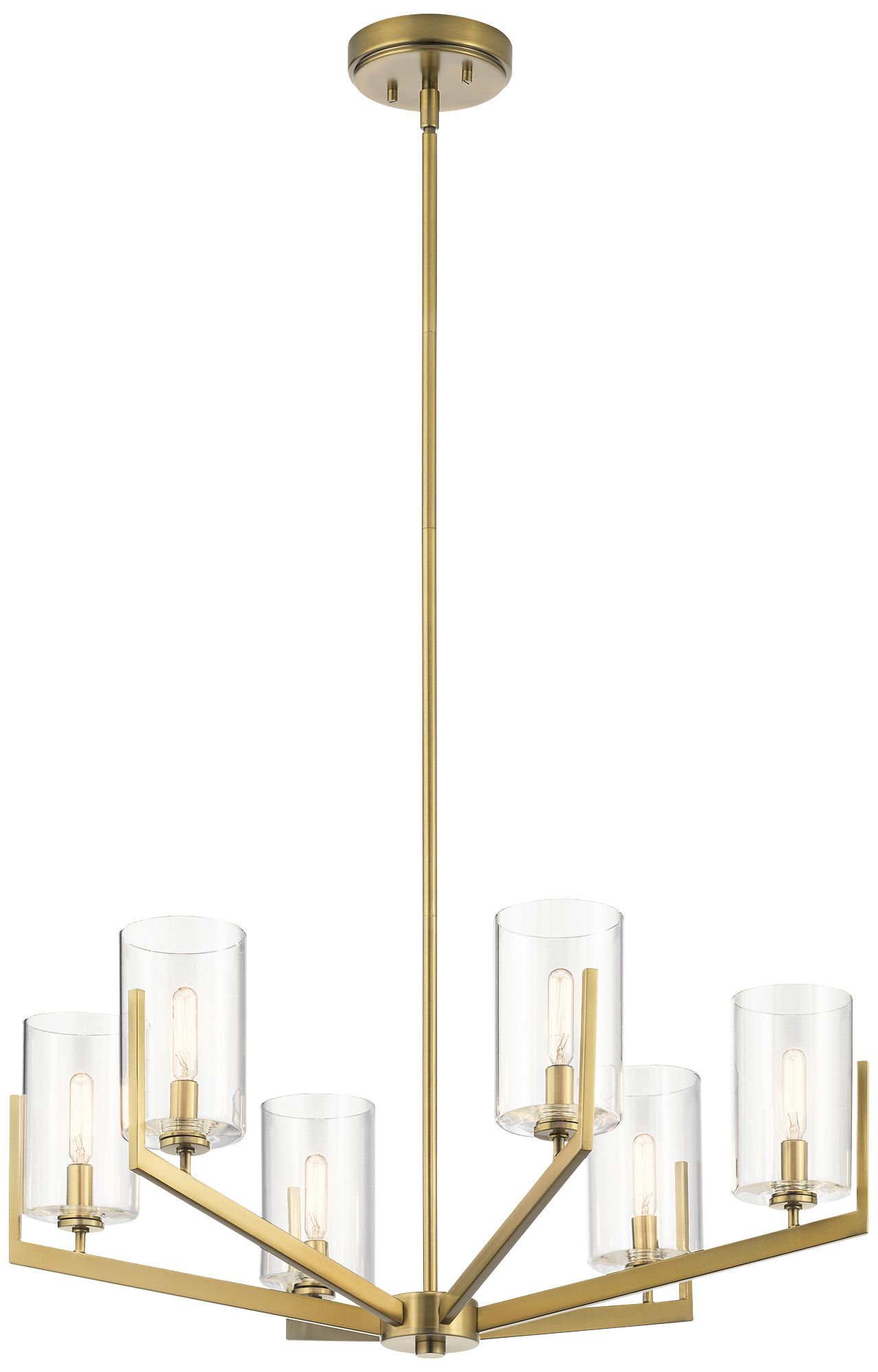 Kichler Lighting Six Light Chandelier Nye 6 light Meidum