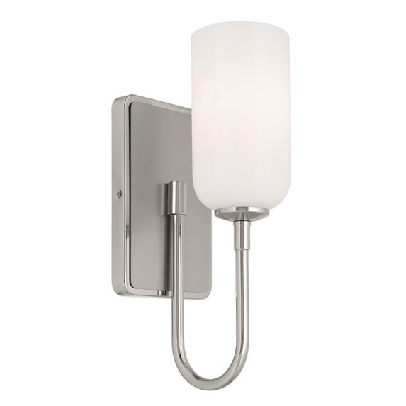 55161PN-Kichler Lighting-Solia - 1 Light Wall Sconce-13.5 Inches Tall and 5 Inches Wide-Polished Nickel Finish
